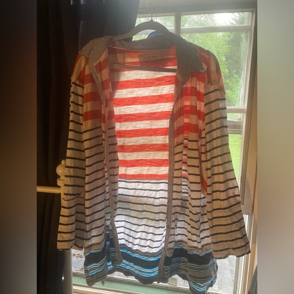 Free People Cotton Blouse
